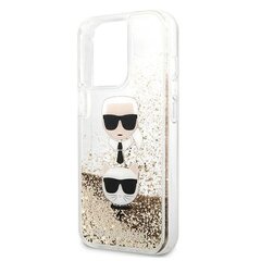 Telefono dėklas Karl Lagerfeld KLHCP13LKICGLD iPhone 13 Pro / 13 6,1" kaina ir informacija | Telefono dėklai | pigu.lt