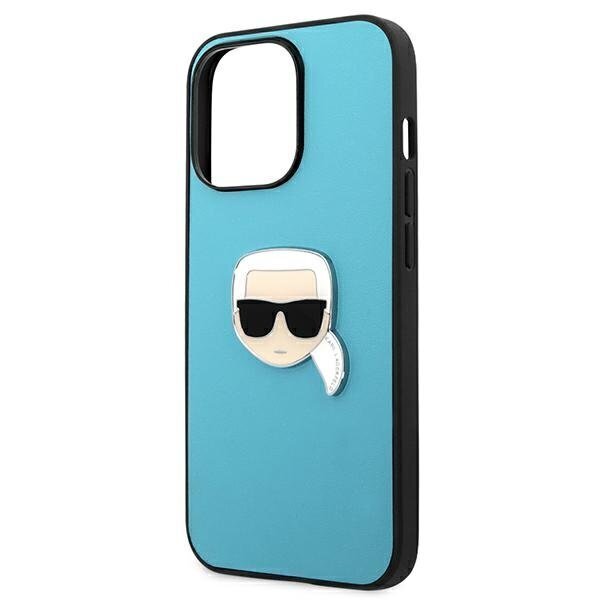 Karl Lagerfeld KLHCP13LPKMB, skirtas iPhone 13 Pro / 13, mėlynas kaina ir informacija | Telefono dėklai | pigu.lt