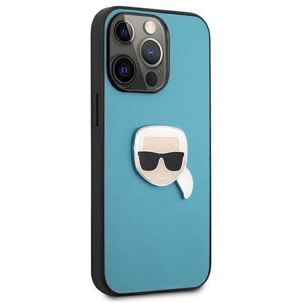 Karl Lagerfeld KLHCP13LPKMB, skirtas iPhone 13 Pro / 13, mėlynas kaina ir informacija | Telefono dėklai | pigu.lt