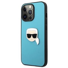 Karl Lagerfeld KLHCP13LPKMB, skirtas iPhone 13 Pro / 13, mėlynas kaina ir informacija | Telefono dėklai | pigu.lt
