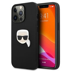 Karl Lagerfeld KLHCP13LPKMK, skirtas iPhone 13 Pro / 13, juodas kaina ir informacija | Telefono dėklai | pigu.lt