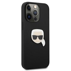 Karl Lagerfeld KLHCP13LPKMK, skirtas iPhone 13 Pro / 13, juodas kaina ir informacija | Telefono dėklai | pigu.lt