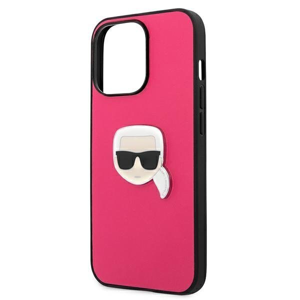 Karl Lagerfeld KLHCP13LPKMP, skirtas iPhone 13 Pro / 13, rožinis kaina ir informacija | Telefono dėklai | pigu.lt