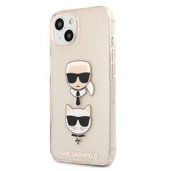 Telefono dėklas Karl Lagerfeld KLHCP13MKCTUGLGO iPhone 13 6.1'' kaina ir informacija | Telefono dėklai | pigu.lt