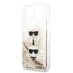Telefono dėklas Karl Lagerfeld KLHCP13MKICGLD iPhone 13 6,1" kaina ir informacija | Telefono dėklai | pigu.lt