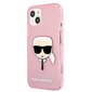 Karl Lagerfeld KLHCP13SKHTUGLP, skirtas iPhone 13 mini, rožinis kaina ir informacija | Telefono dėklai | pigu.lt