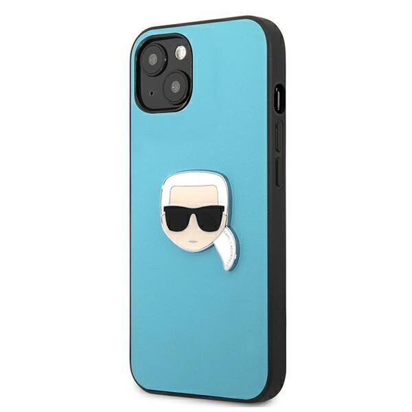 Karl Lagerfeld KLHCP13SPKMB, skirtas iPhone 13 mini, mėlynas цена и информация | Telefono dėklai | pigu.lt