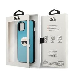 Karl Lagerfeld KLHCP13SPKMB, skirtas iPhone 13 mini, mėlynas kaina ir informacija | Telefono dėklai | pigu.lt