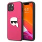 Karl Lagerfeld KLHCP13SPKMP, skirtas iPhone 13 mini, rožinis цена и информация | Telefono dėklai | pigu.lt