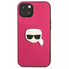 Karl Lagerfeld KLHCP13SPKMP, skirtas iPhone 13 mini, rožinis kaina ir informacija | Telefono dėklai | pigu.lt