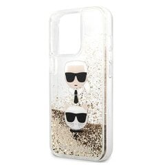 Telefono dėklas Karl Lagerfeld KLHCP13XKICGLD iPhone 13 Pro Max 6,7" kaina ir informacija | Telefono dėklai | pigu.lt