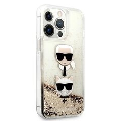 Telefono dėklas Karl Lagerfeld KLHCP13XKICGLD iPhone 13 Pro Max 6,7" kaina ir informacija | Telefono dėklai | pigu.lt