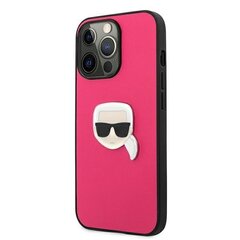 Karl Lagerfeld KLHCP13XPKMP, skirtas iPhone 13 Pro Max, rožinis kaina ir informacija | Telefono dėklai | pigu.lt