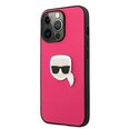 Karl Lagerfeld KLHCP13XPKMP, skirtas iPhone 13 Pro Max, rožinis