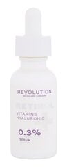 Veido serumas Revolution Skincare Retinol Vitamins Hialuronic 30 ml kaina ir informacija | Veido aliejai, serumai | pigu.lt