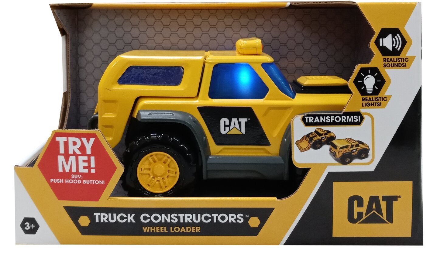 Transformuojama transporto priemonė CAT Truck Constructors, 83192 kaina ir informacija | Žaislai berniukams | pigu.lt