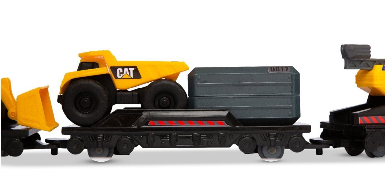 Traukinio rinkinys CAT Little Machines, 82949 kaina ir informacija | Žaislai berniukams | pigu.lt