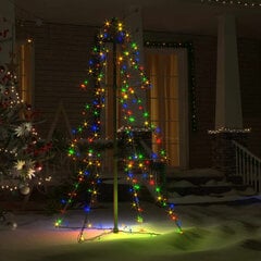 Kalėdinė šviečianti dekoracija Eglutė, 160 LED цена и информация | Рождественские украшения | pigu.lt