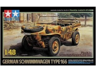 Konstruktorius Tamiya - German Schwimmwagen Type 166 Pkw K2s, 1/48, 32506 kaina ir informacija | Konstruktoriai ir kaladėlės | pigu.lt