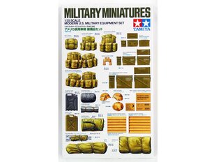Konstruktorius Tamiya - Modern U.S. Military Equipment Set, 1/35, 35266 kaina ir informacija | Konstruktoriai ir kaladėlės | pigu.lt