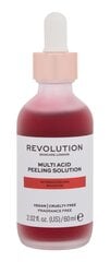 Rūgštinis veido pilingas Revolution Skincare Multi Acid Intense Peeling Solution, 60 ml kaina ir informacija | Veido prausikliai, valikliai | pigu.lt