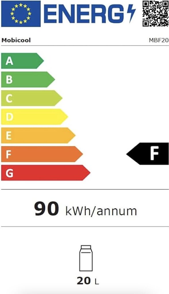 Mobicool 76-MBF20 kaina ir informacija | Šaldytuvai | pigu.lt