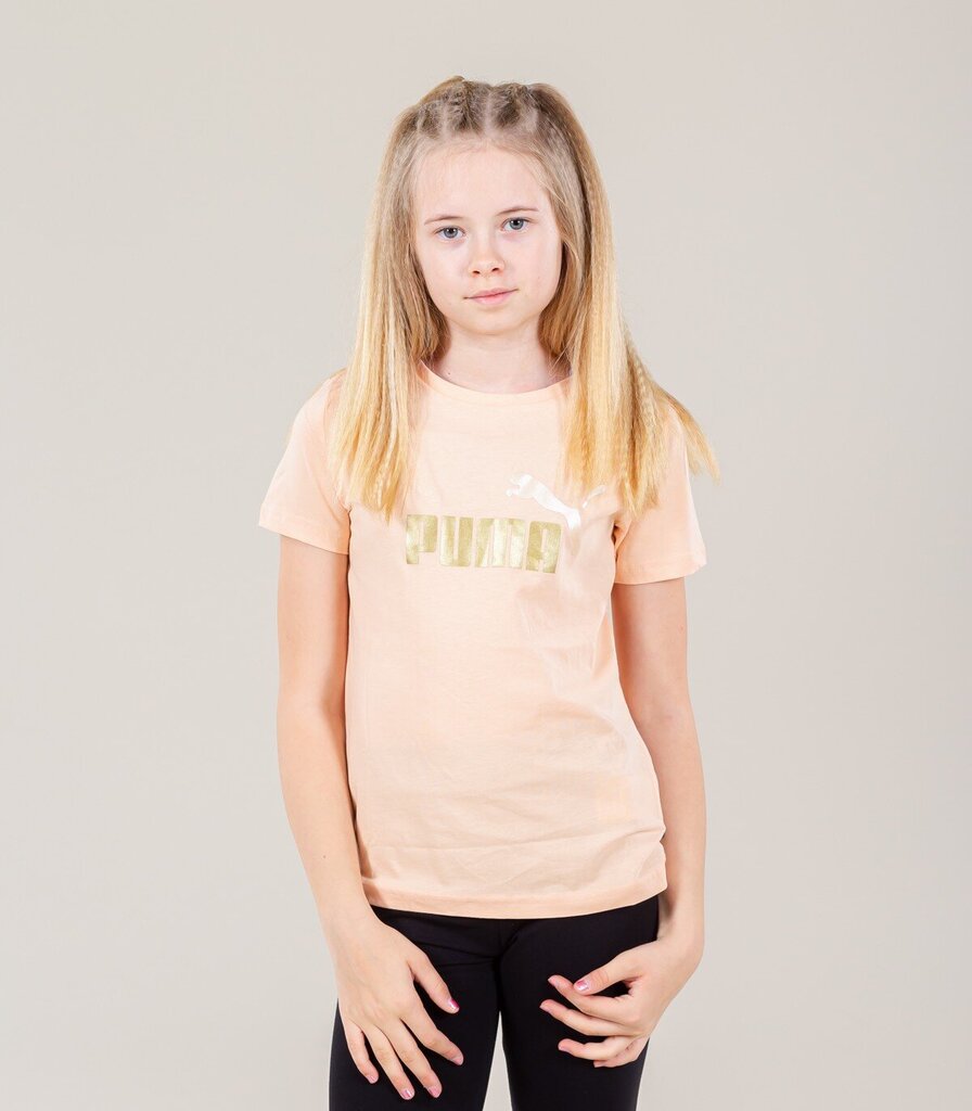 Marškinėliai mergaitėms Puma 58704191 цена и информация | Marškinėliai mergaitėms | pigu.lt