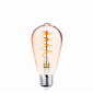 LED lemputė E27 ST64 4W 230V 2000K 250lm SF kaina ir informacija | Elektros lemputės | pigu.lt
