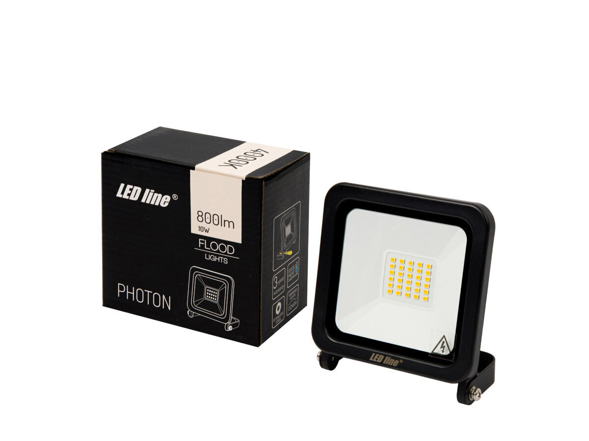 Lauko šviestuvas juodas LEDline 20W kaina ir informacija | Lauko šviestuvai | pigu.lt