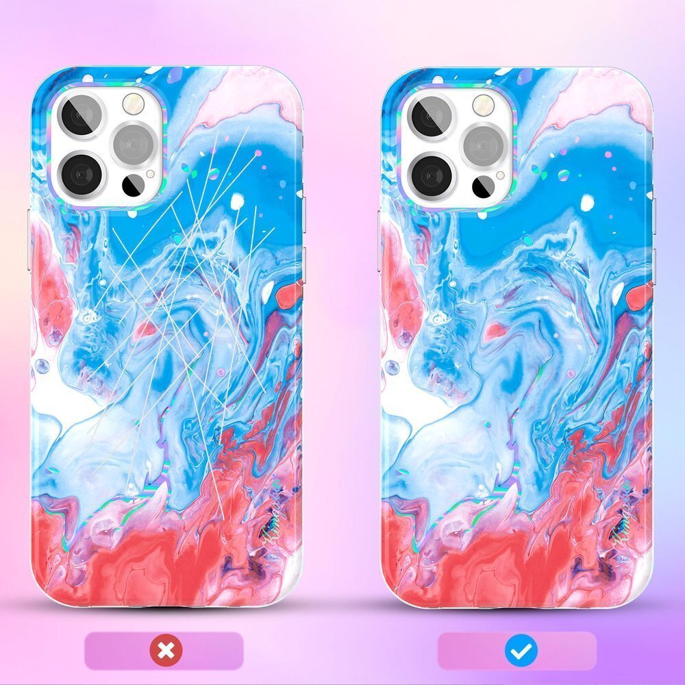 Kingxbar Watercolor Series Color Case цена и информация | Telefono dėklai | pigu.lt