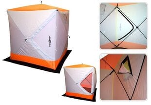 Палатка для зимней рыбалки Fish2Fish Cube, 180 x 180 x 195 см, оранжевая / белая цена и информация | Другие товары для рыбалки | pigu.lt