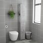 Vonios kambario spintelė, 25x25x170cm, pilka kaina ir informacija | Vonios spintelės | pigu.lt