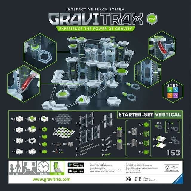 Konstruktorius Gravitrax Pro Starter Set Vertical kaina ir informacija | Žaislai berniukams | pigu.lt