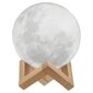 Kvapų difuzorius oro drėkintuvas led naktinė lemputė mėnulis kaina ir informacija | Oro drėkintuvai | pigu.lt