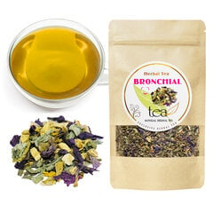 Bronchų žolelių arbata, Bronchial Herbal tea, 100 g kaina ir informacija | Arbata | pigu.lt