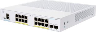 Cisco CBS250-16P-2G-EU kaina ir informacija | Komutatoriai (Switch) | pigu.lt