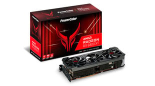 PowerColor Red Devil AXRX 6800XT 16GBD6-3DHE/OC graphics card AMD Radeon RX 6800 XT 16 GB GDDR6 kaina ir informacija | Vaizdo plokštės (GPU) | pigu.lt