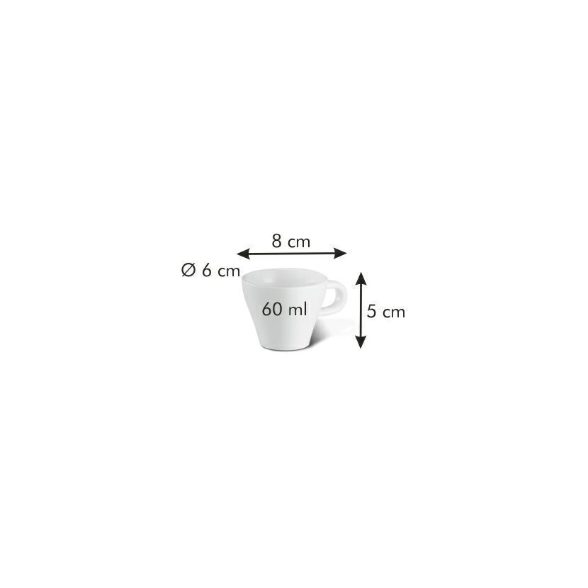 Tescoma All Fit One espresso puodelis, 60 ml kaina ir informacija | Indai, lėkštės, pietų servizai | pigu.lt