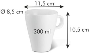 Tescoma чашка All Fit One, 300 мл цена и информация | Стаканы, фужеры, кувшины | pigu.lt