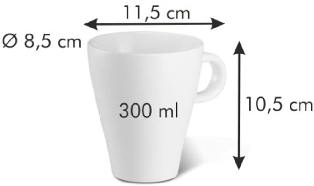 Tescoma puodelis All Fit One, 300 ml kaina ir informacija | Taurės, puodeliai, ąsočiai | pigu.lt