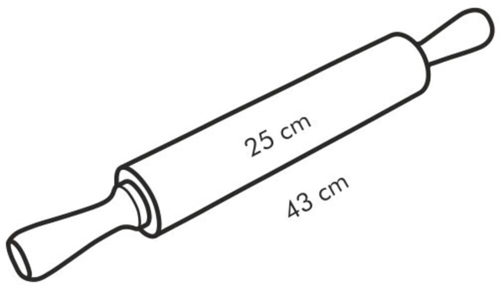 Tescoma kočėlas, ø 5 cm kaina ir informacija | Virtuvės įrankiai | pigu.lt