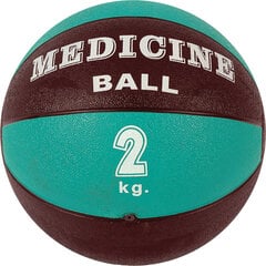 Мяч для упражнений Mambo Max Medicine Ball, 2 кг цена и информация | Медболы | pigu.lt