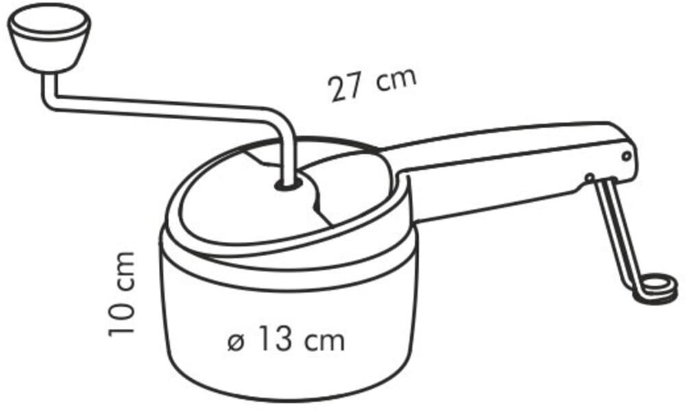 Tescoma tarka - pjaustyklė, 13 cm цена и информация | Virtuvės įrankiai | pigu.lt