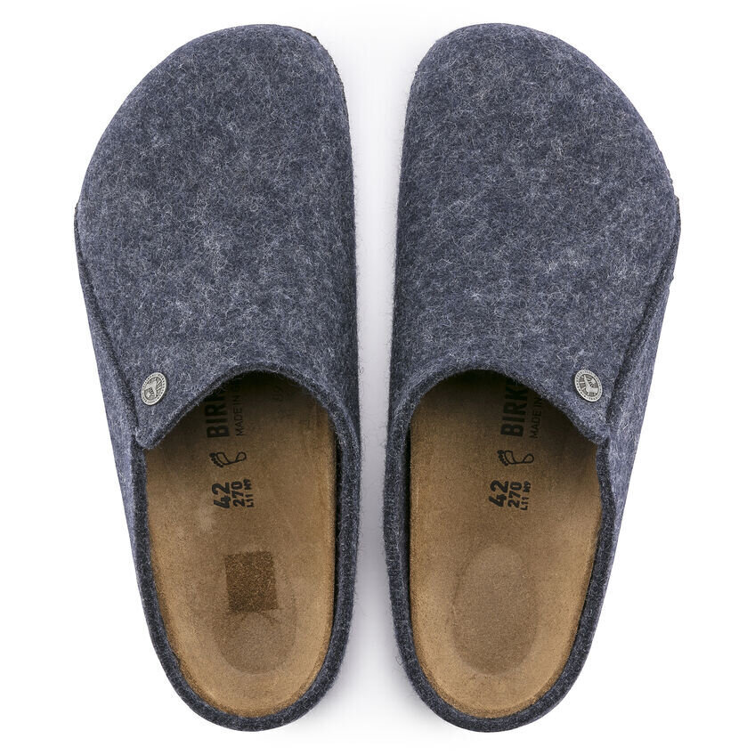 Šlepetės moterims Birkenstock Zermatt Rivet Narrow Fit, mėlynos kaina ir informacija | Šlepetės moterims | pigu.lt