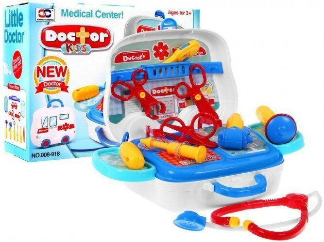 Žaislinis Greitosios medicinos pagalbos rinkinys kaina ir informacija | Žaislai mergaitėms | pigu.lt