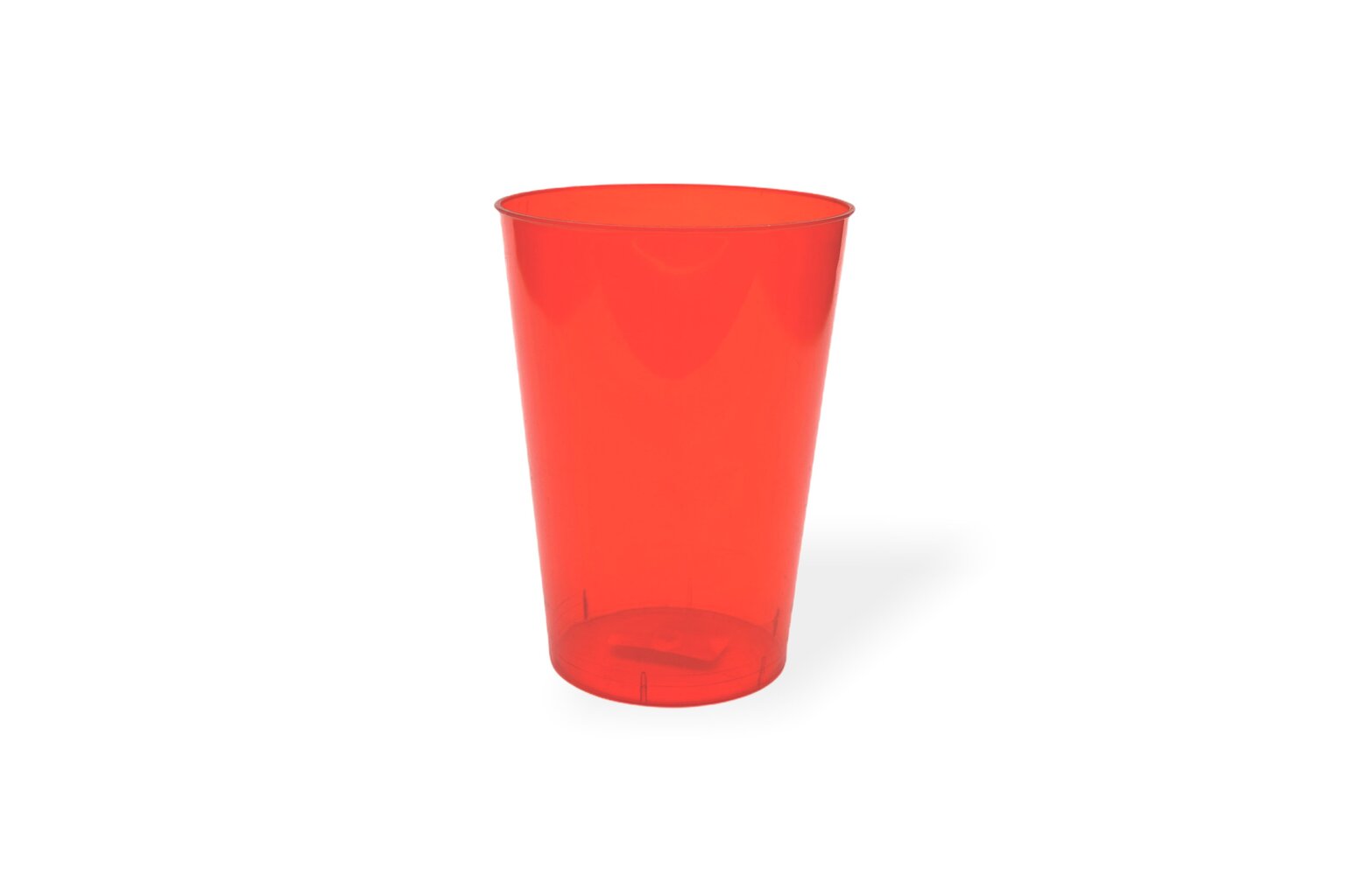 Stiklinės MoodFood, raudonos sp., 230 ml, 50vnt. kaina ir informacija | Taurės, puodeliai, ąsočiai | pigu.lt