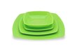 Lėkštės MoodFood, šv. žalios sp., 23x23 cm, 25 vnt. цена и информация | Indai, lėkštės, pietų servizai | pigu.lt