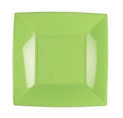 Lėkštės MoodFood, šv. žalios sp., 23x23 cm, 25 vnt. kaina ir informacija | Indai, lėkštės, pietų servizai | pigu.lt