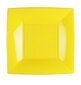 Lėkštės MoodFood, geltonos sp., 23x23 cm, 25 vnt. kaina ir informacija | Indai, lėkštės, pietų servizai | pigu.lt