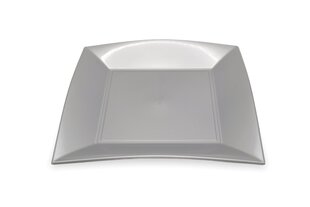 Lėkštės MoodFood, pilkos sp., 29x29 cm, 12 vnt. kaina ir informacija | Indai, lėkštės, pietų servizai | pigu.lt